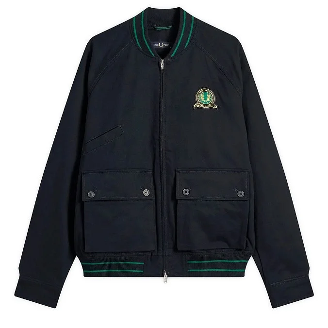 Бомбер Fred Perry Tennis Badge Bomber Jacket
