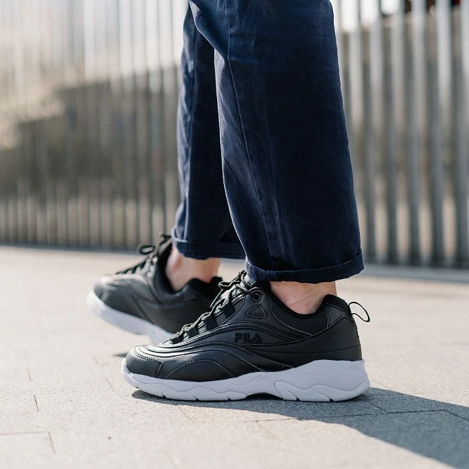 Кроссовки мужские FILA Ray Black/Black/Black