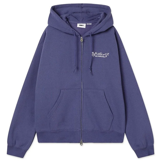 Толстовка женская Obey Lamb Zip Pullover