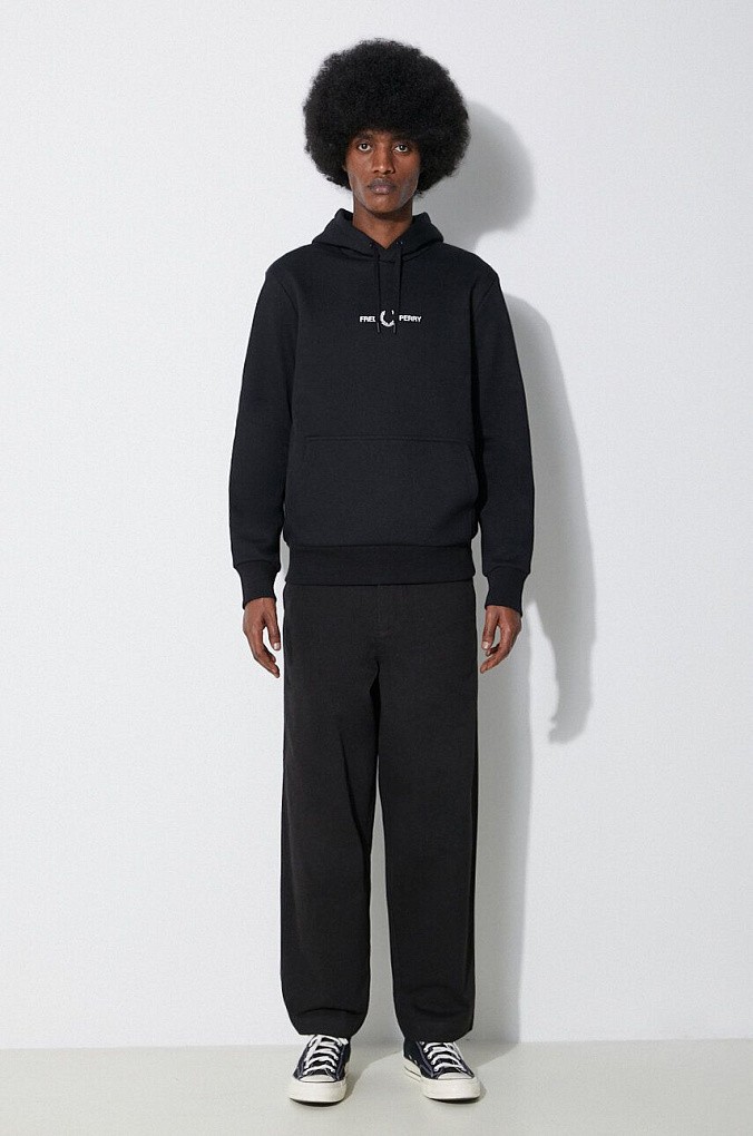 Толстовка Fred Perry Double Graphic Hooded Sweat