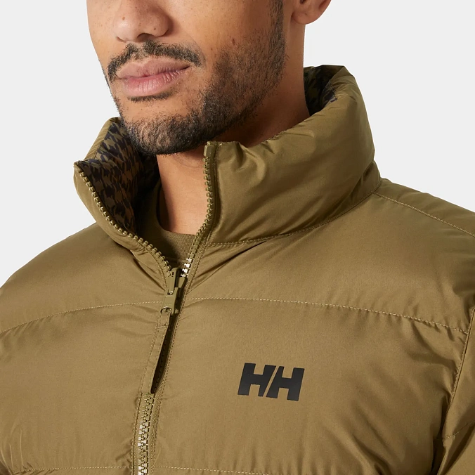 Мужская куртка двусторонняя Helly Hansen YU 23 Reversible Puffer Sepia